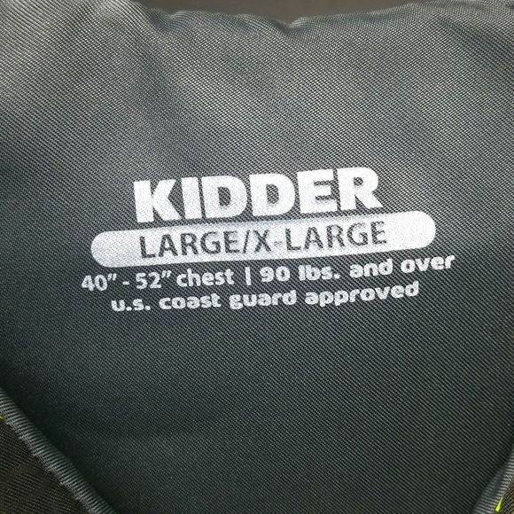 2 Kidder Adult Unisex Large-Extra Large Water Sports Vest - Picture 4 of 6